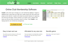 Tablet Screenshot of club2ic.com